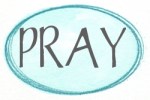 blue oval aqua pray
